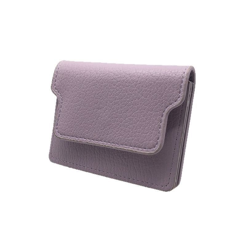 シンプル二つ折り財布 コンパクト札挟み