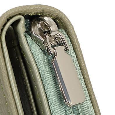 二つ折り財布 シンプル上質 ミニマル二つ折り財布