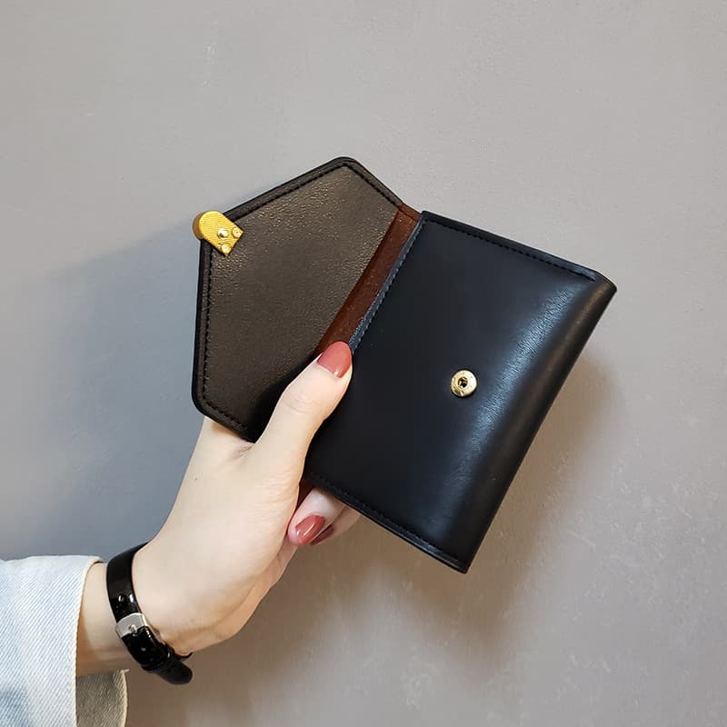 コンパクト財布 小銭入れ付き財布 4色展開