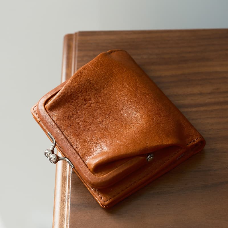 職人手作り がま口財布
