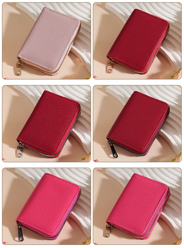 スマート収納 本革仕様 二つ折り財布