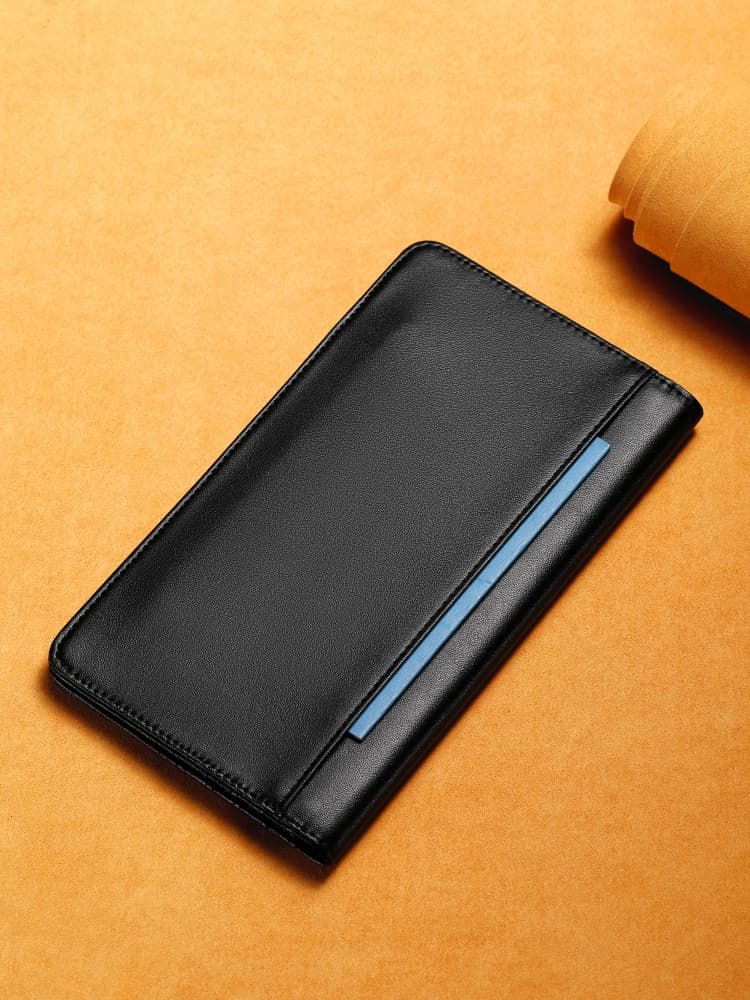 二つ折り財布 多収納カード入れ 薄型長財布