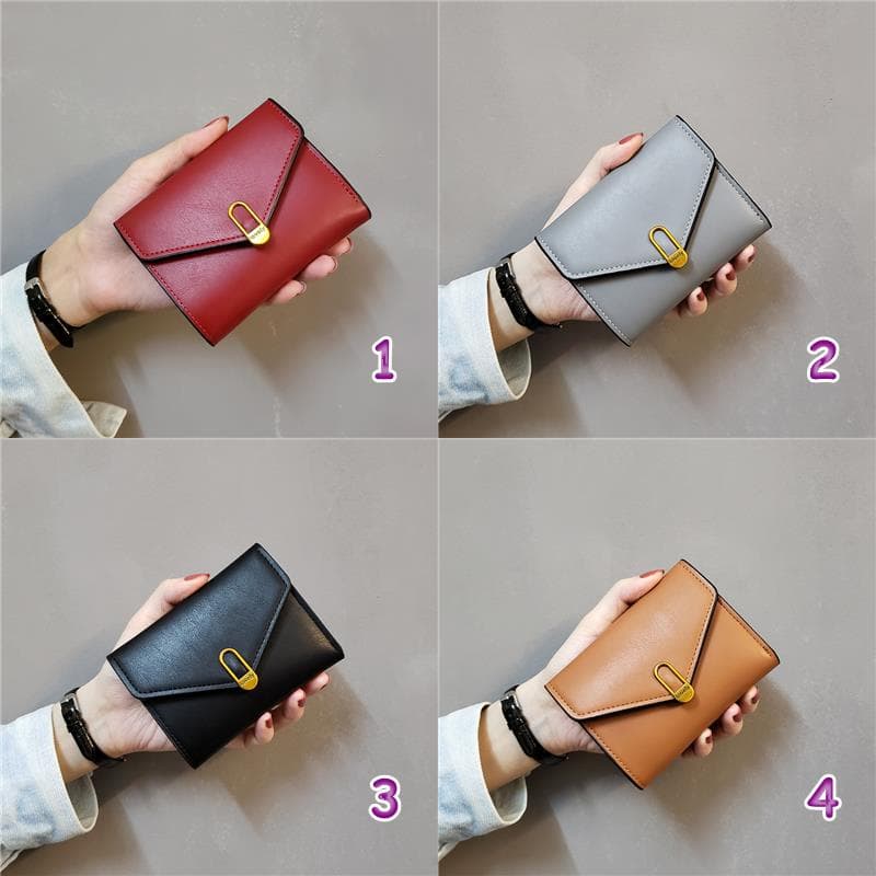 コンパクト財布 小銭入れ付き財布 4色展開