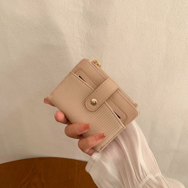 二つ折り財布 コンパクト財布 二つ折り カード収納 手のひらサイズ